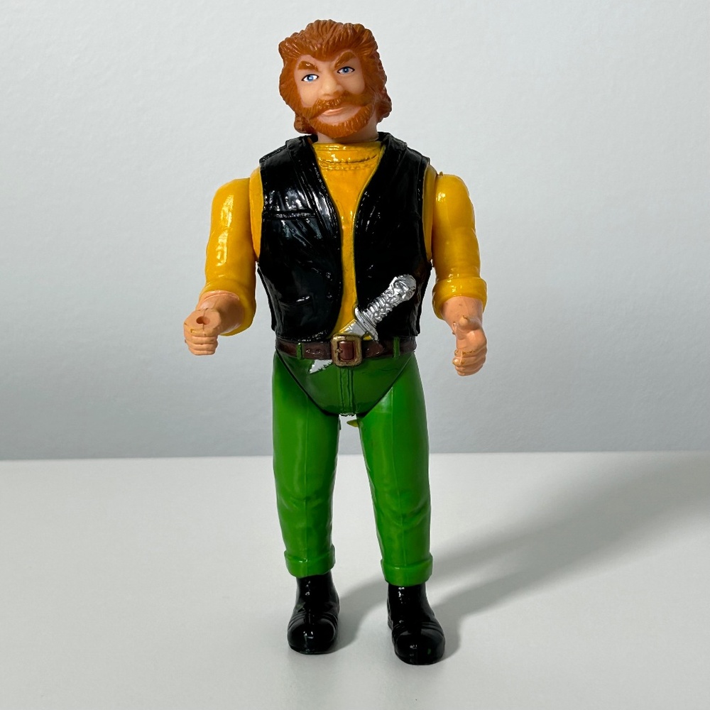 Vintage 80s Galoob A-Team Viper Action Figure Villain (OA2)